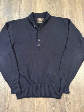 Polo Ralph Lauren Double RL RRL Shawl Sweater